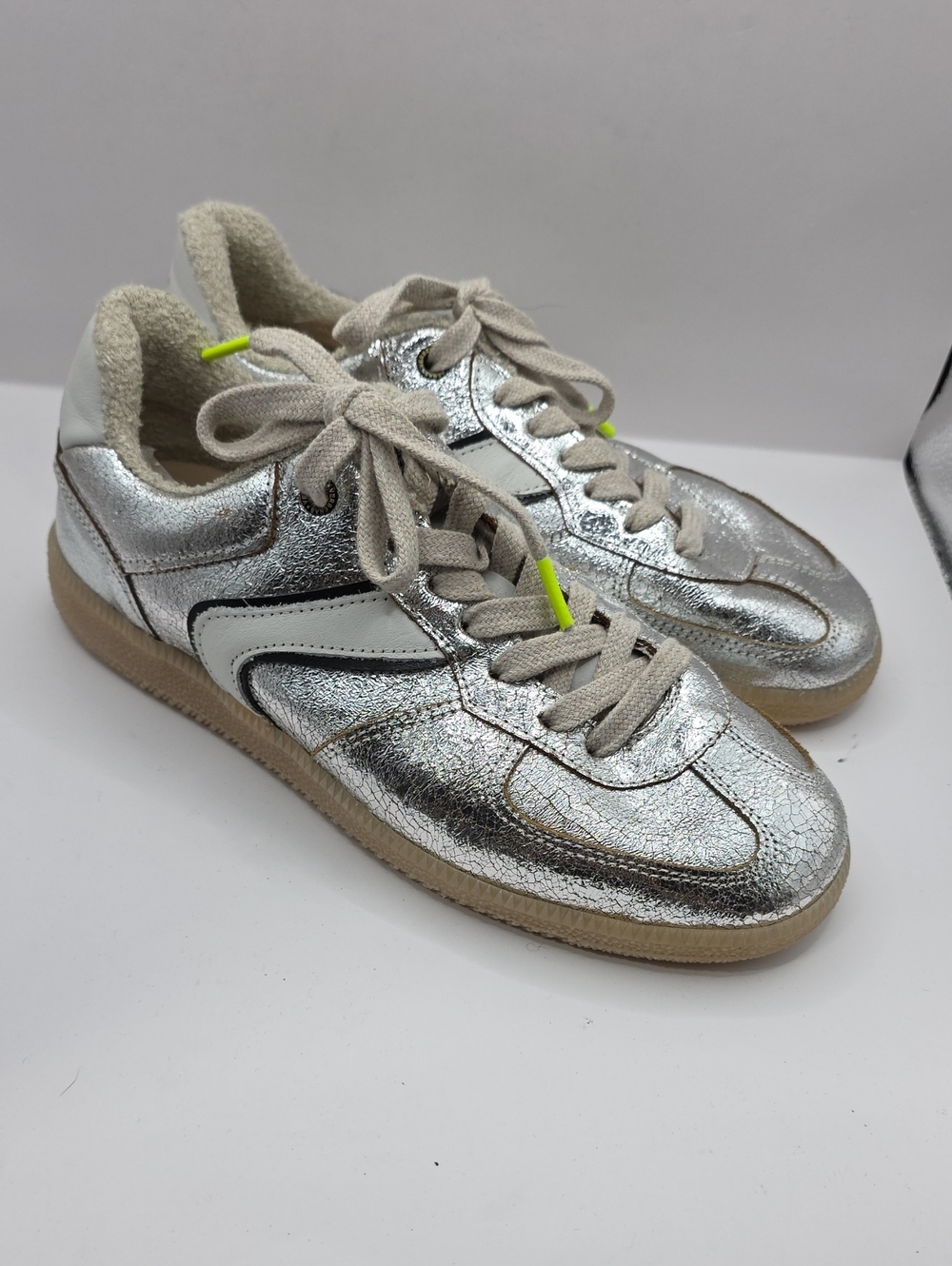 Verbenas Sora Plata Sneakers Size 39
